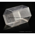 Boîte en PVC transparent personnalisé (boîte hexagonale en plastique)